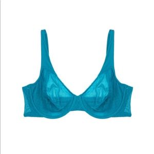 EUC! True & Co. bra in blue x